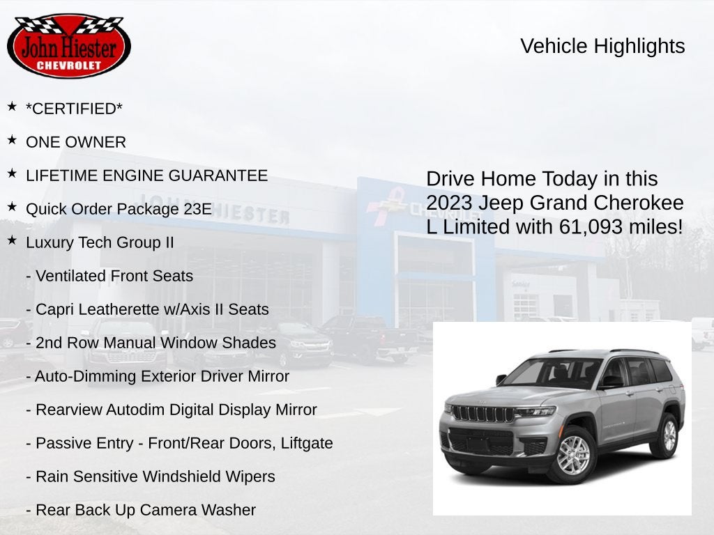 2023 Jeep Grand Cherokee L Limited