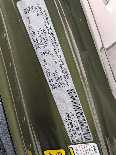 2021 Jeep Gladiator Mojave