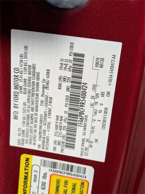 2024 Ford Mustang GT