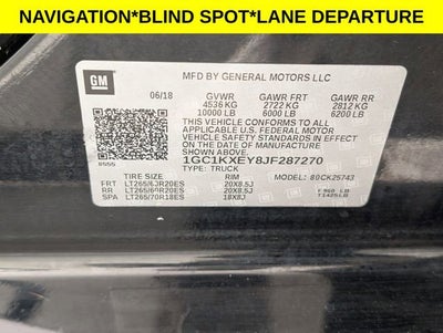 2018 Chevrolet Silverado 2500 HD High Country