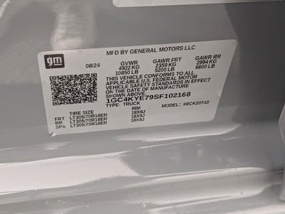 2025 Chevrolet Silverado 2500 HD ZR2