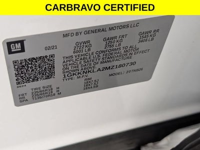 2021 GMC Acadia SLE