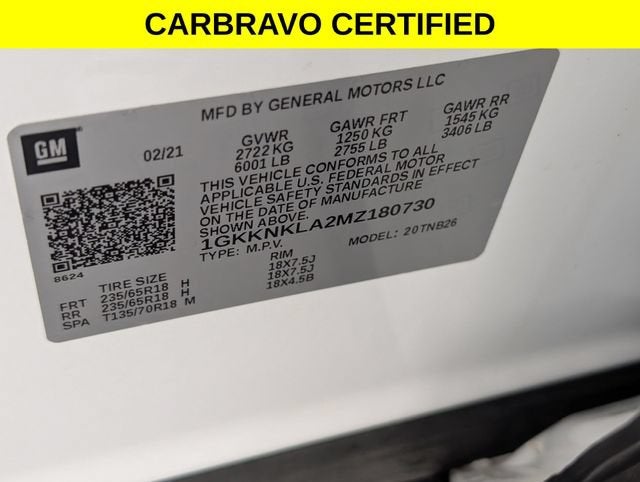 2021 GMC Acadia SLE