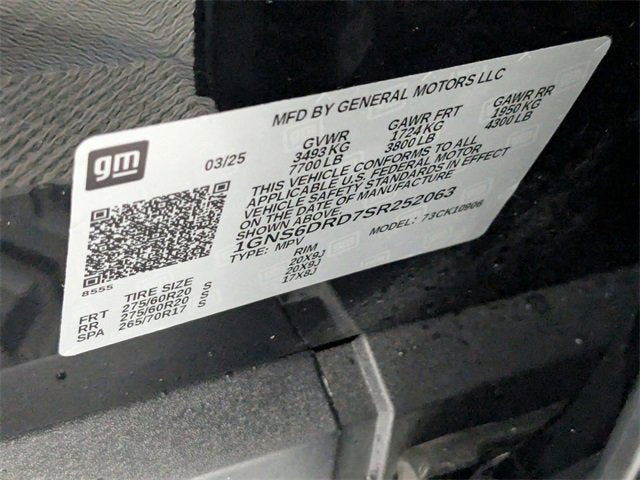 2025 Chevrolet Suburban Z71