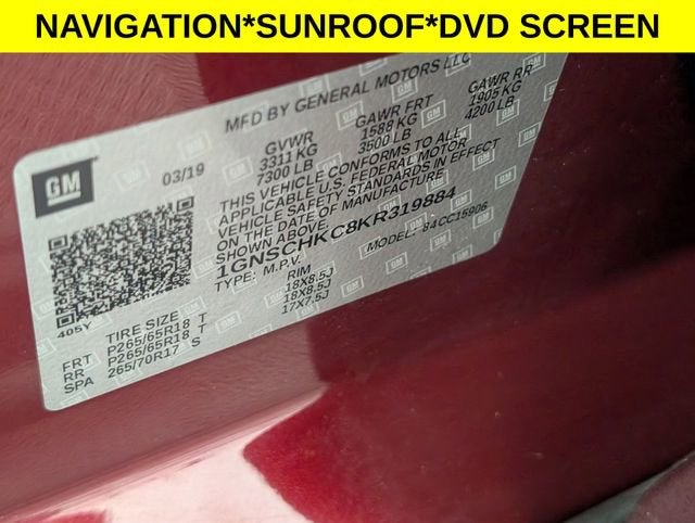 2019 Chevrolet Suburban LT