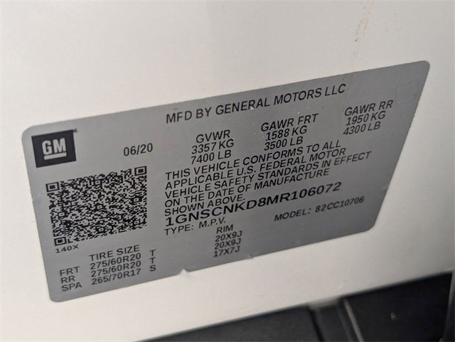 2021 Chevrolet Tahoe LT