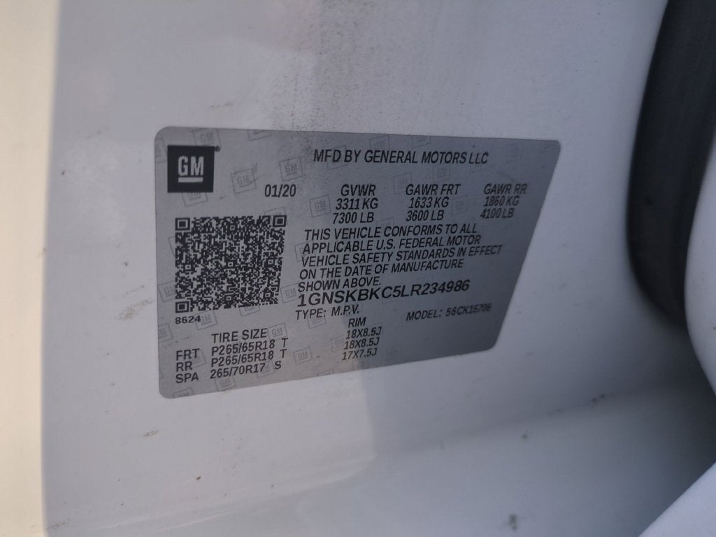 2020 Chevrolet Tahoe LT
