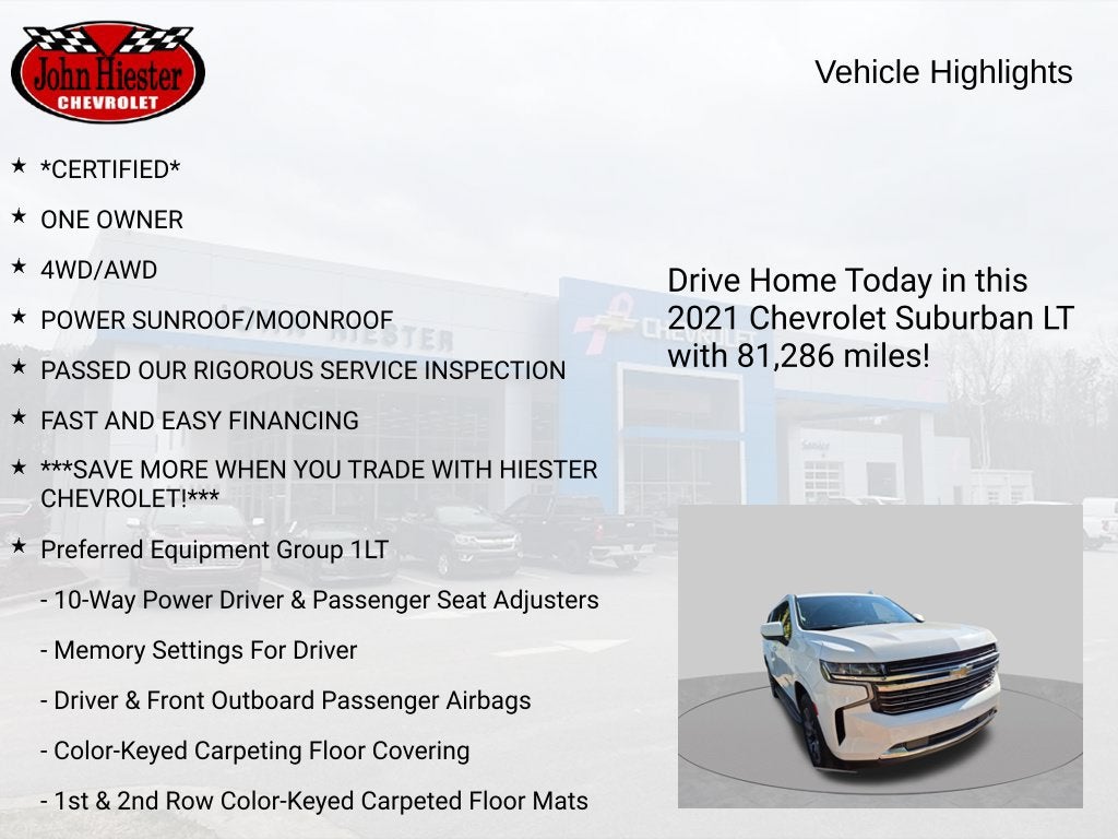 2021 Chevrolet Suburban LT