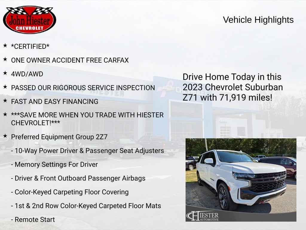 2023 Chevrolet Suburban Z71