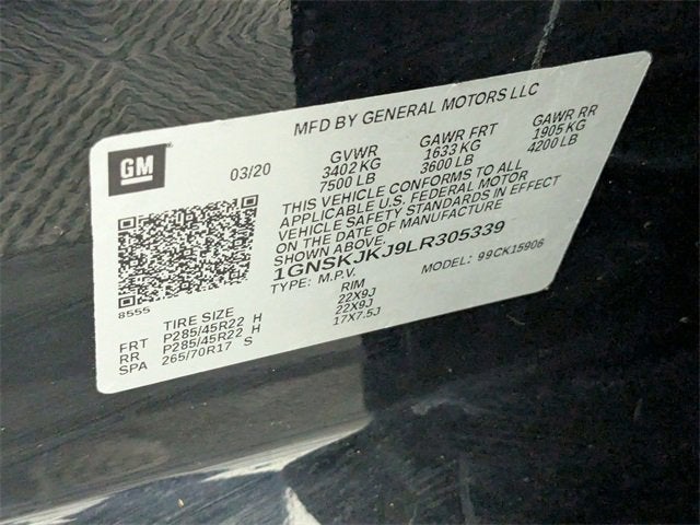 2020 Chevrolet Suburban Premier