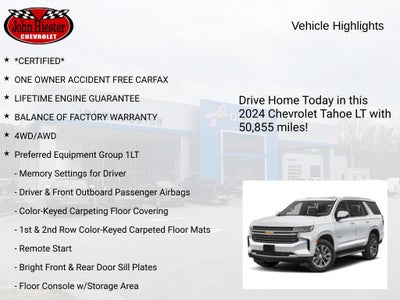 2024 Chevrolet Tahoe LT