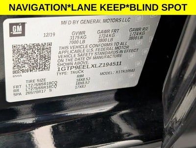 2020 GMC Sierra 1500 AT4