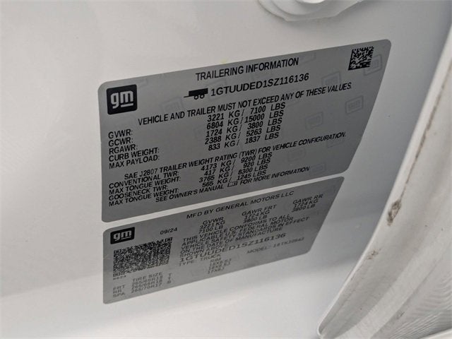 2025 GMC Sierra 1500 SLT