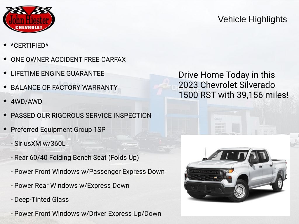 2023 Chevrolet Silverado 1500 RST