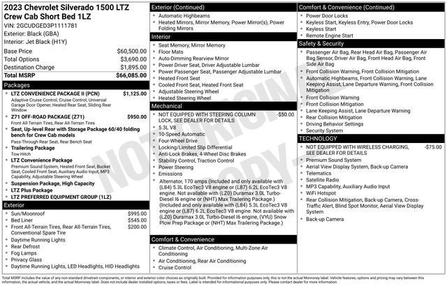 2023 Chevrolet Silverado 1500 LTZ