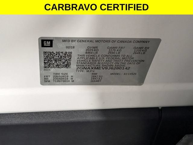 2018 Chevrolet Equinox Premier