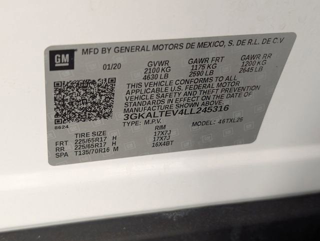 2020 GMC Terrain SLE