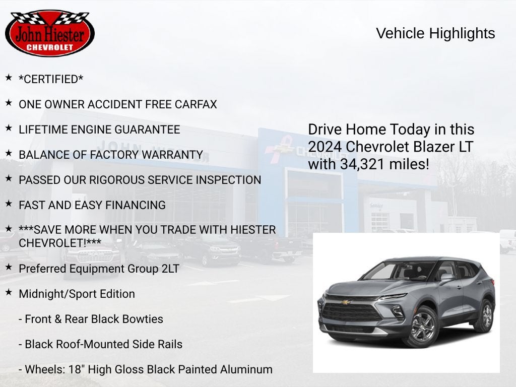 2024 Chevrolet Blazer 2LT