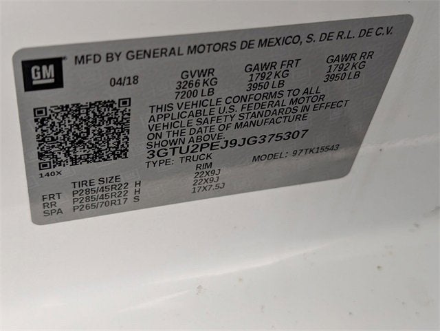 2018 GMC Sierra 1500 Denali