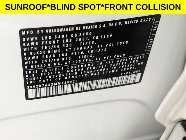 2021 Volkswagen Tiguan SE