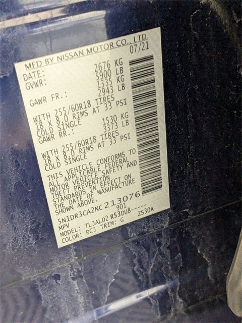 2022 Nissan Pathfinder SL