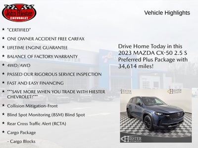 2023 Mazda Mazda CX-50 2.5 S Preferred Plus