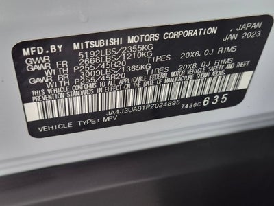 2023 Mitsubishi Outlander SE 2.5 2WD