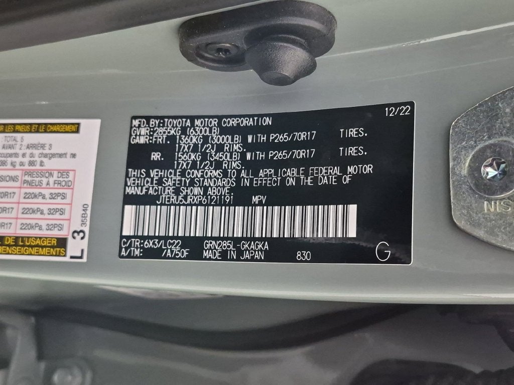 2023 Toyota 4Runner TRD Off Road Premium