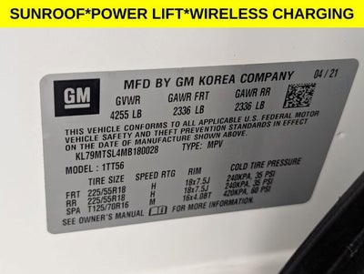 2021 Chevrolet Trailblazer RS