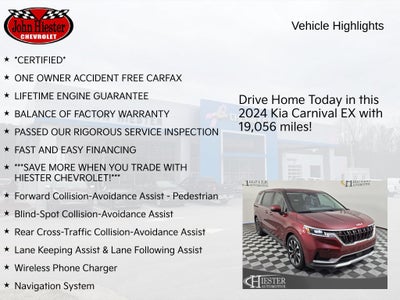 2024 Kia Carnival MPV EX