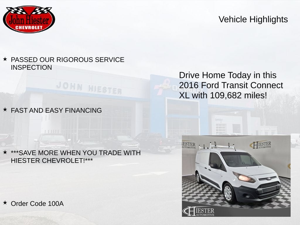 2016 Ford Transit Connect XL