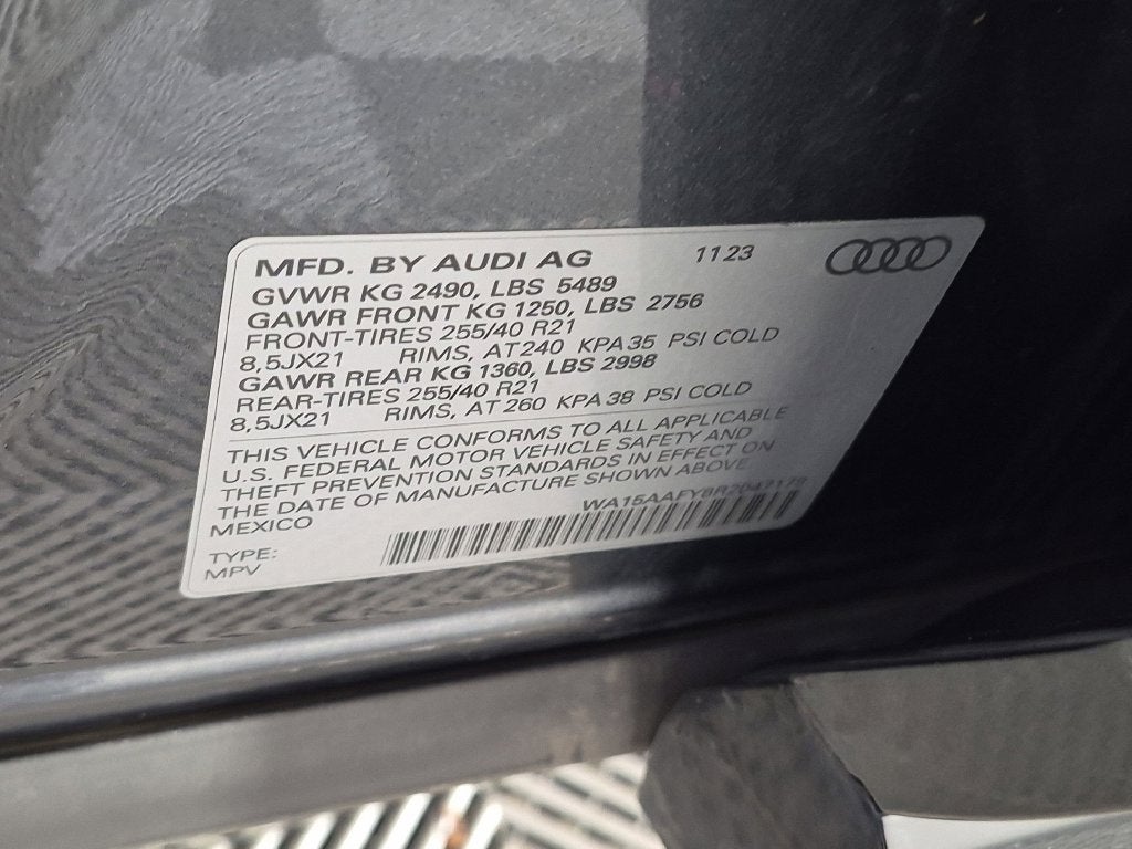 2024 Audi Q5 Sportback S line Premium Plus