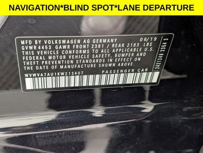 2019 Volkswagen Golf R NA