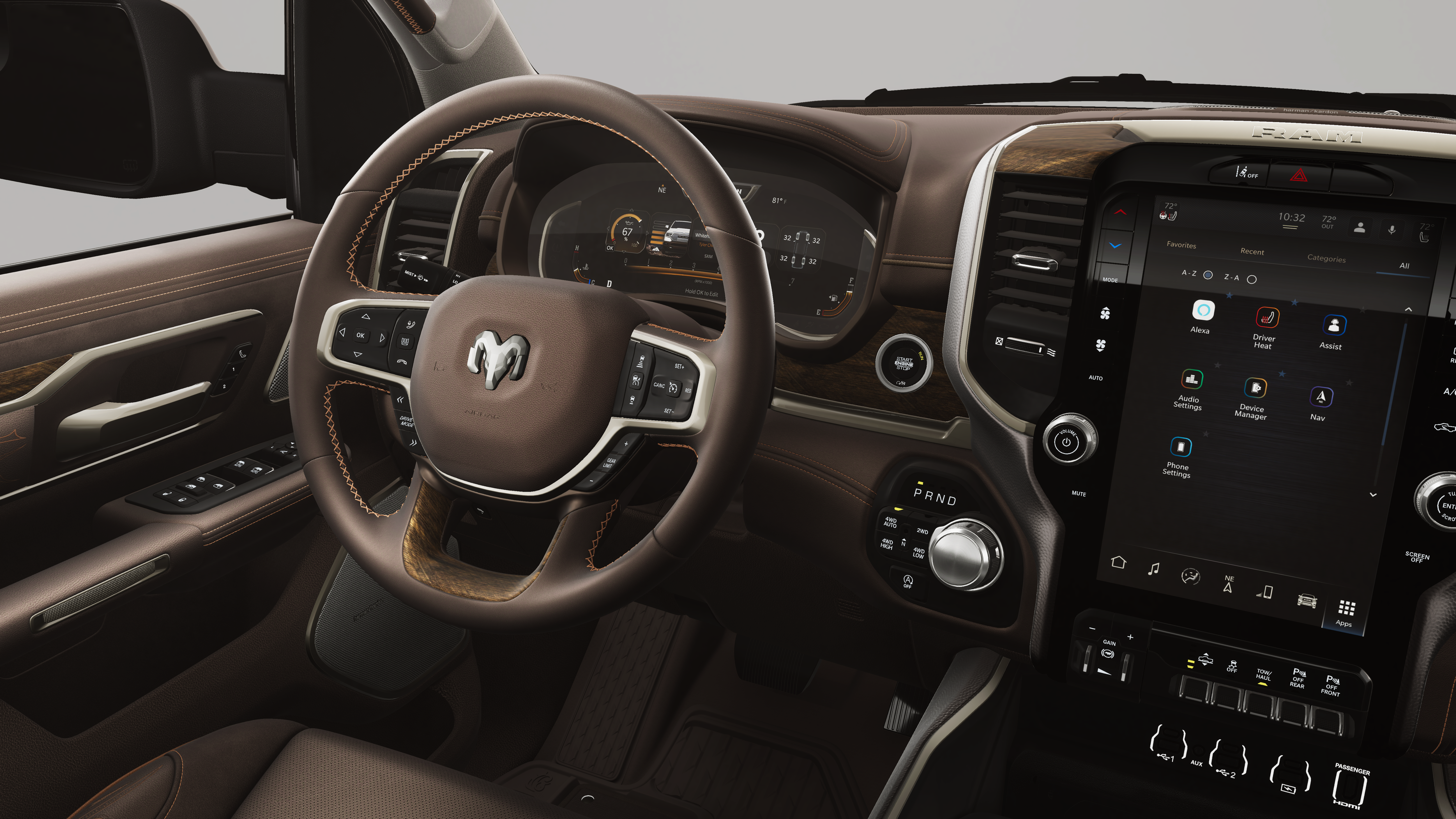 2026 RAM 1500 RAM 1500 LIMITED LONGHORN CREW CAB 4X4 5'7' BOX