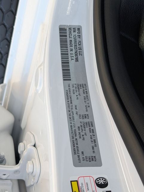 2026 RAM Ram 1500 RAM 1500 BIG HORN QUAD CAB 4X2 6'4' BOX