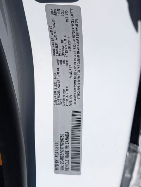 2026 Chrysler Pacifica Pinnacle