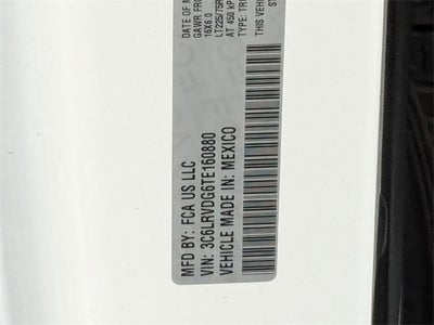 2026 RAM ProMaster 2500 High Roof