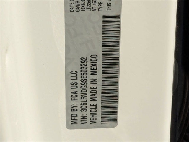 2025 RAM ProMaster 2500 High Roof