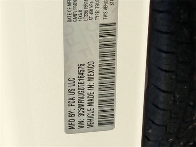 2026 RAM ProMaster 3500 High Roof