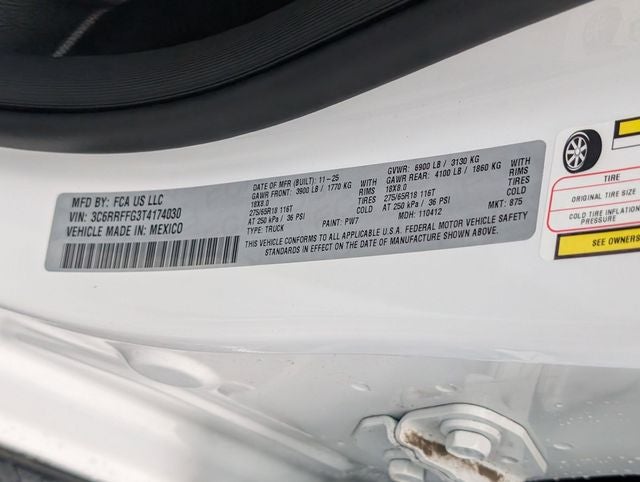 2026 RAM 1500 Big Horn/Lone Star