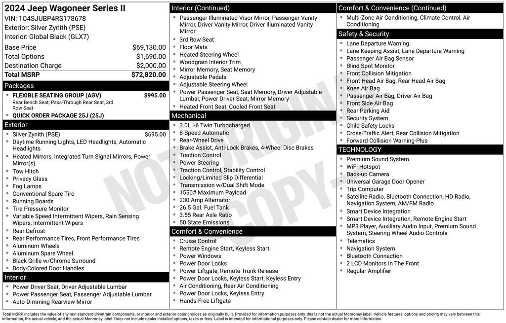 2024 Jeep Wagoneer Series II