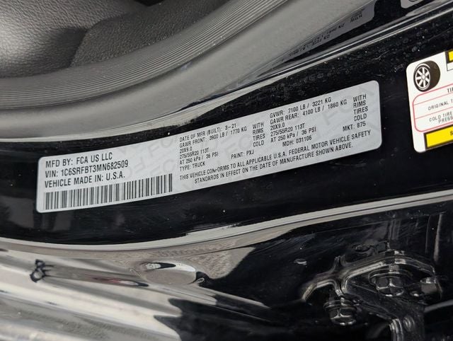 2021 RAM 1500 Big Horn/Lone Star