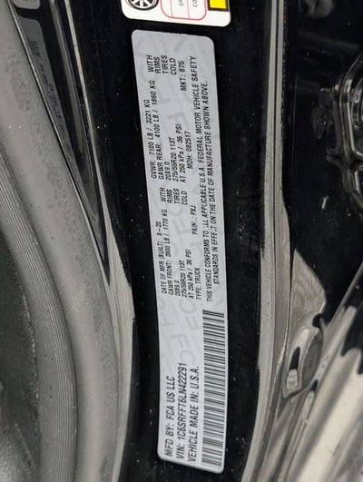 2020 RAM 1500 Big Horn/Lone Star