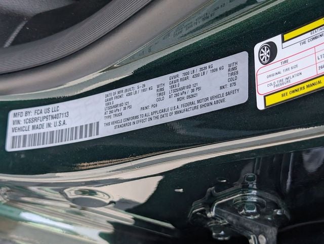 2026 RAM 1500 RHO