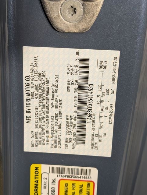 2025 Ford Mustang GT Premium