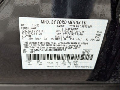 2025 Ford Explorer ST-Line