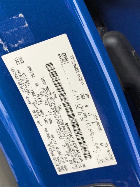 2020 Ford F-150 Raptor