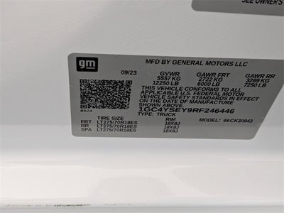 2024 Chevrolet Silverado 3500HD Work Truck