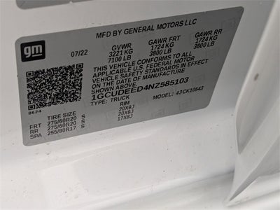 2022 Chevrolet Silverado 1500 RST