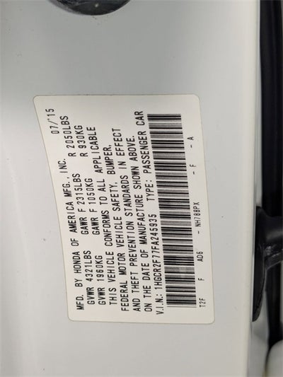 2015 Honda Accord EX